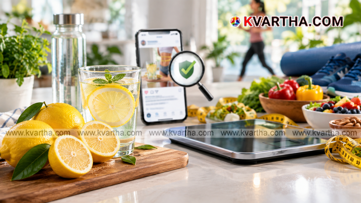 Representational image reflecting lemon and weight loss myth fact check