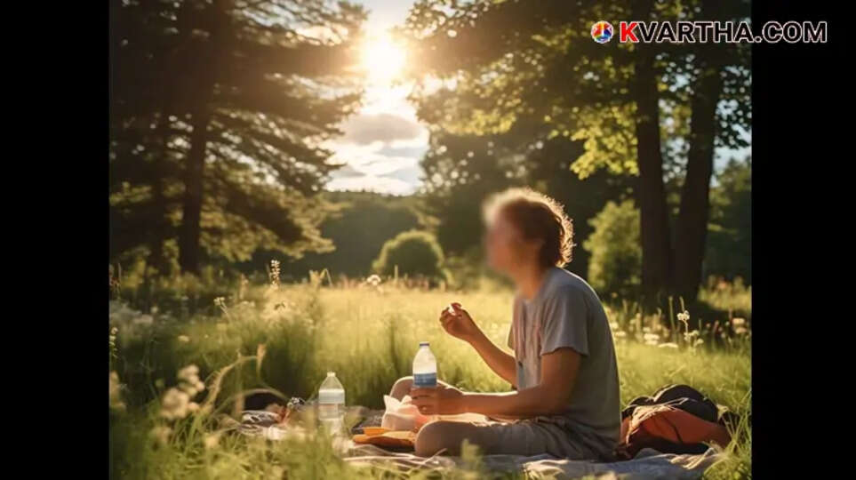 Health benefits of eating food under natural sunlight