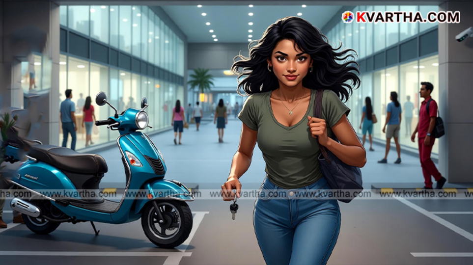  Image representing a scooter being stolen.