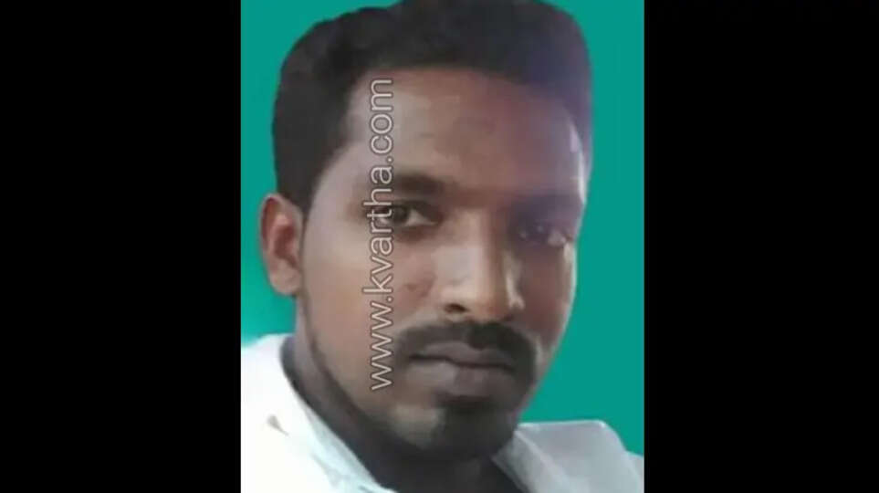 A damaged ambulance after a collision in Kannur