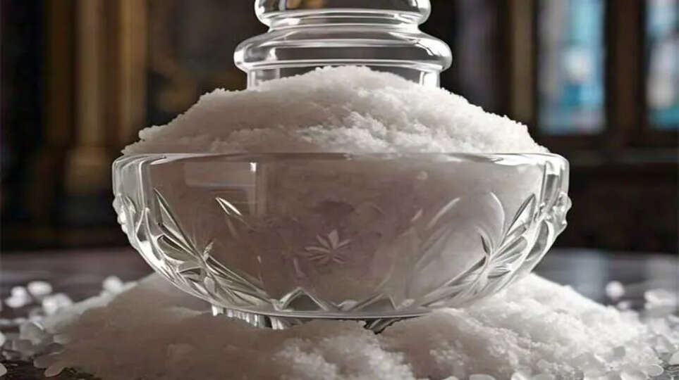 A glass of&nbsp;salt&nbsp;