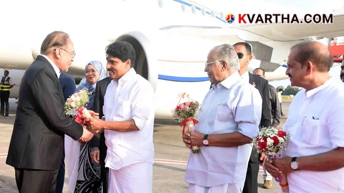 Malaysian Prime Minister Anwar Ibrahim Accorded Warm Welcome at Markaz, Kozhikode; Holds Meeting with Grand Mufti Kanthapuram A.P. Aboobacker Musliyar