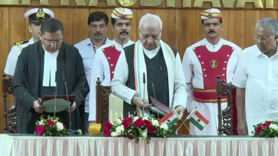Justice Nitin Madhukar Jamdar Sworn In As The Chief Justice Of Kerala High Court