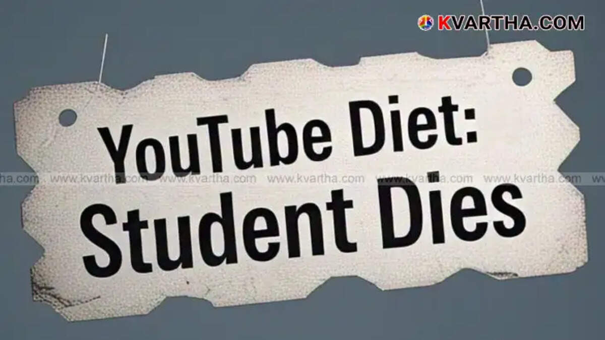 Kannur student death, YouTube diet, health risk.