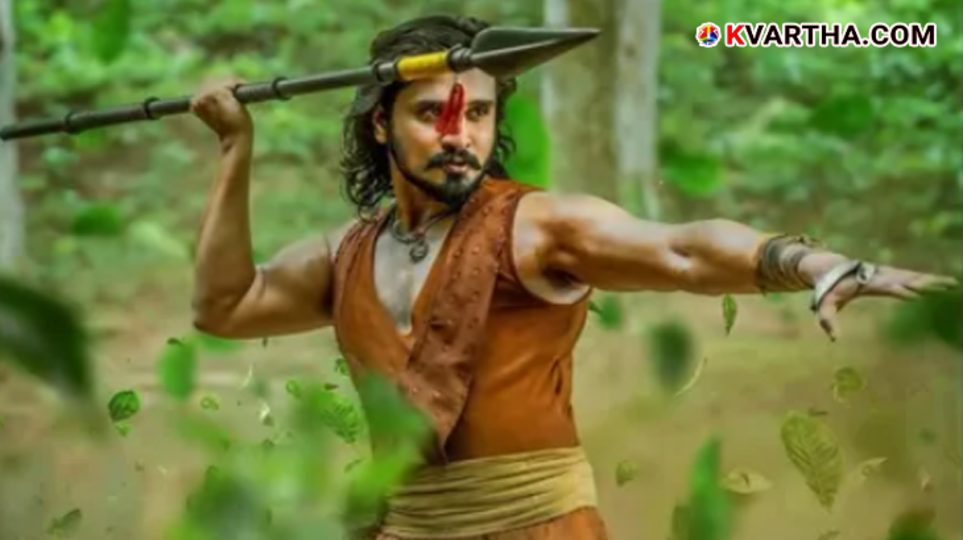 Nikhil's legendary warrior look in the film 'Swayambhoo' and the symbolic scene of crossing 10 million viewers.