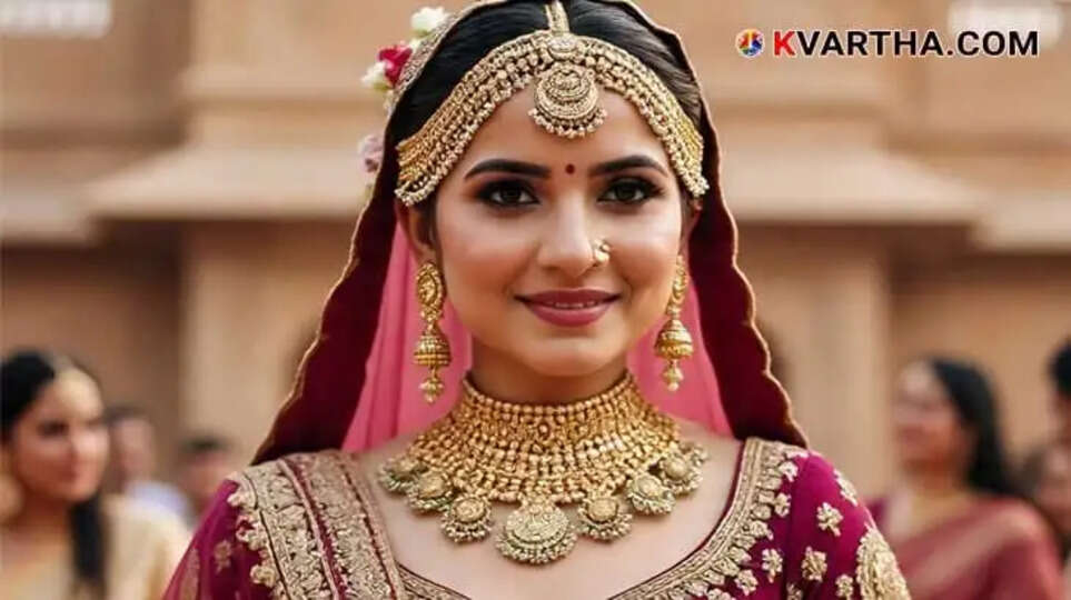 Bride Representing Kerala Gold Price April 14