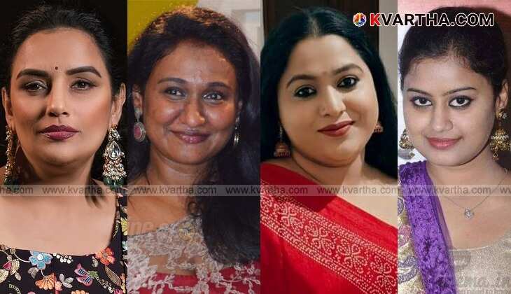 Four women in leadership roles in AMMA, Malayalam cinema's actors association.
