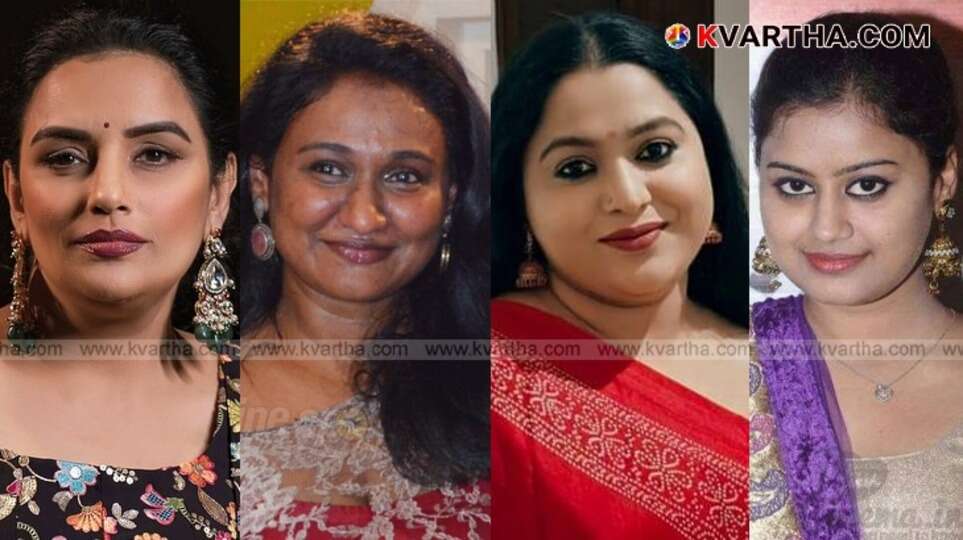 Four women in leadership roles in AMMA, Malayalam cinema's actors association.