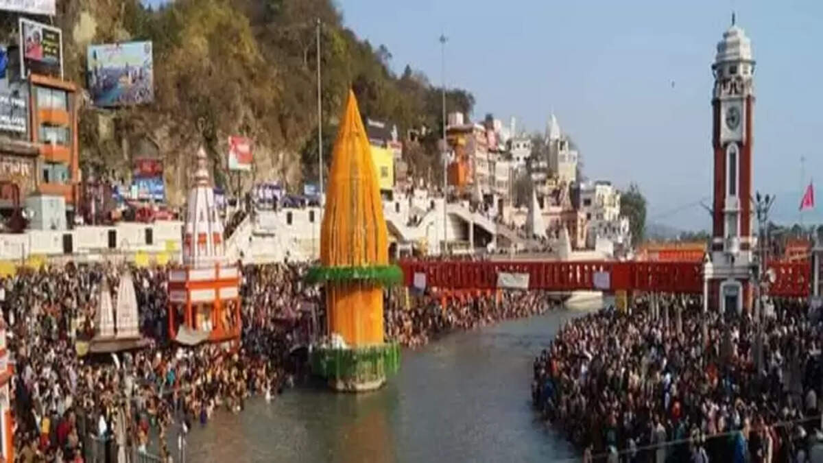 British era railway tracks discovered at the foothills of River Ganga in Haridwar 