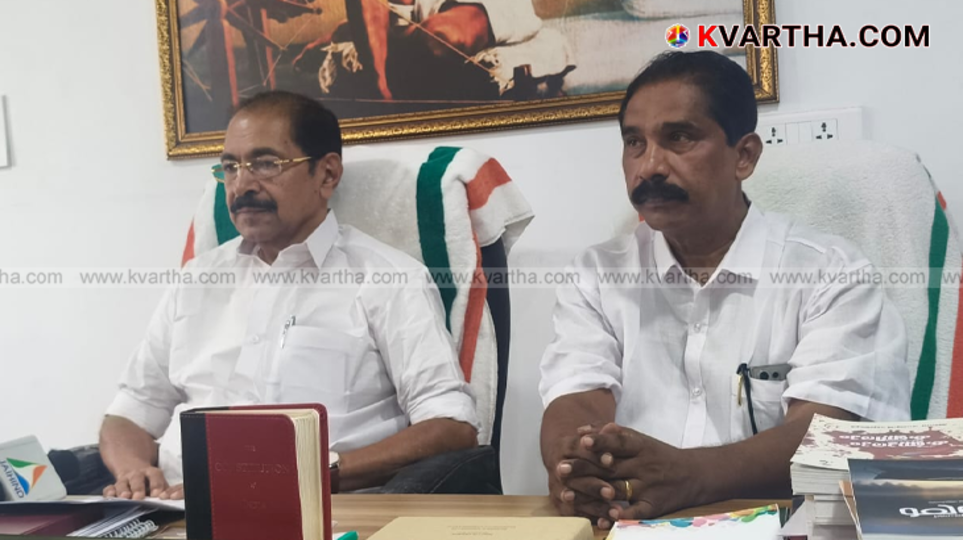 KPCC President Sunny Joseph addressing a press conference about Govindachami's jail escape.