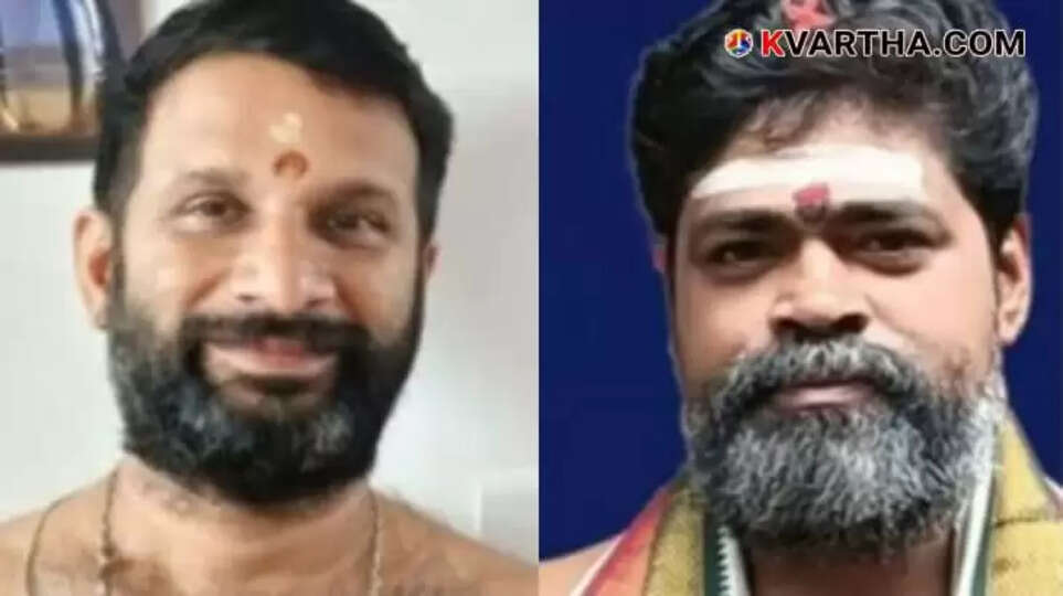 E D Prasad from Chalakudy Selected as Sabarimala Melsanthi; Manu Namboothiri to be Malikappuram Melsanthi