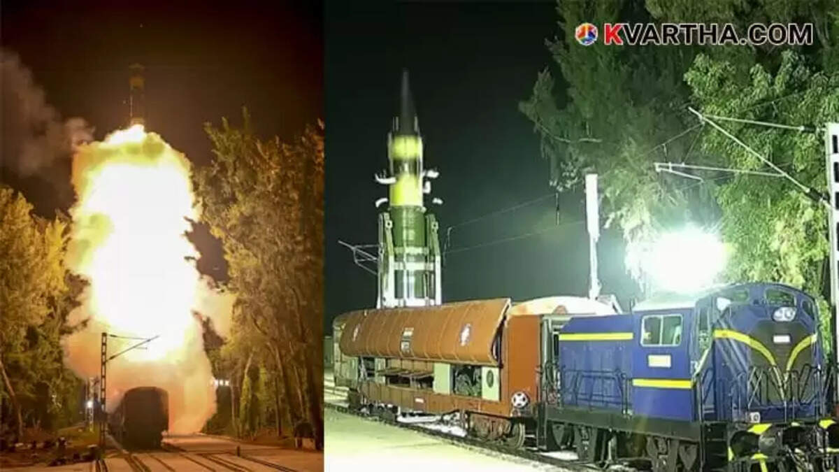 India Successfully Test-Fires Agni-Prime Missile from a Rail-Based Mobile Launcher