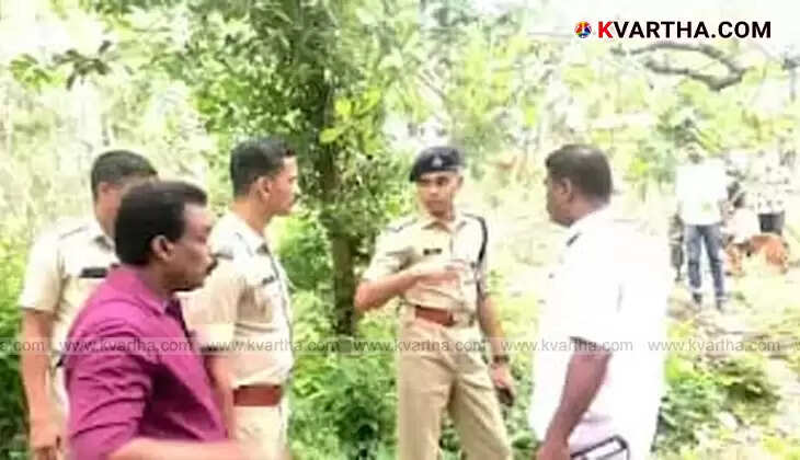 Bomb squad examining steel bombs found in Panur, Kerala.