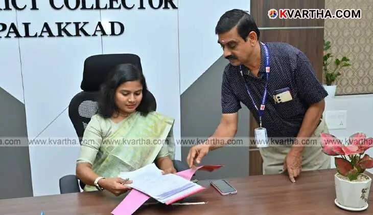 G Priyanka takes charge as Palakkad District Collector