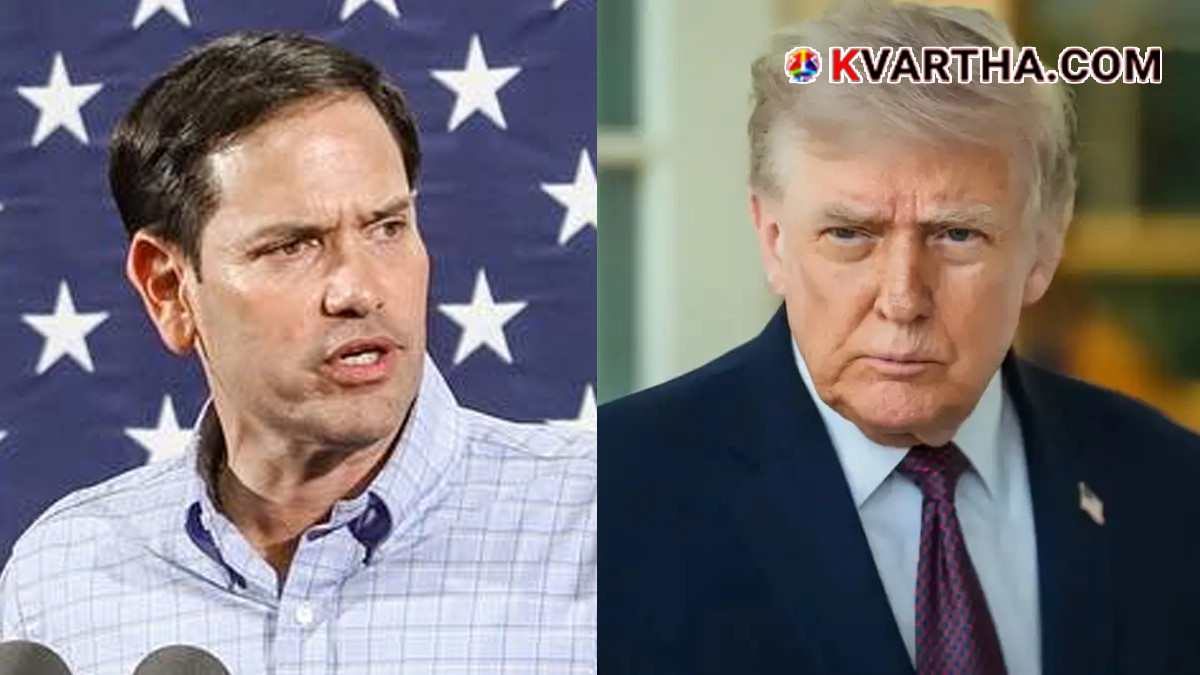  US President Donald Trump and&nbsp;US Secretary of State Marco Rubio