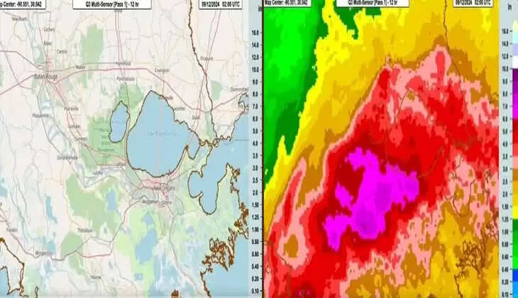 Francine Moving Through Louisiana, Mississippi With Damaging Gusts