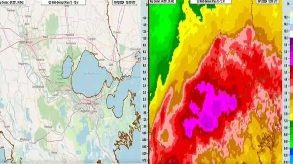 Francine Moving Through Louisiana, Mississippi With Damaging Gusts