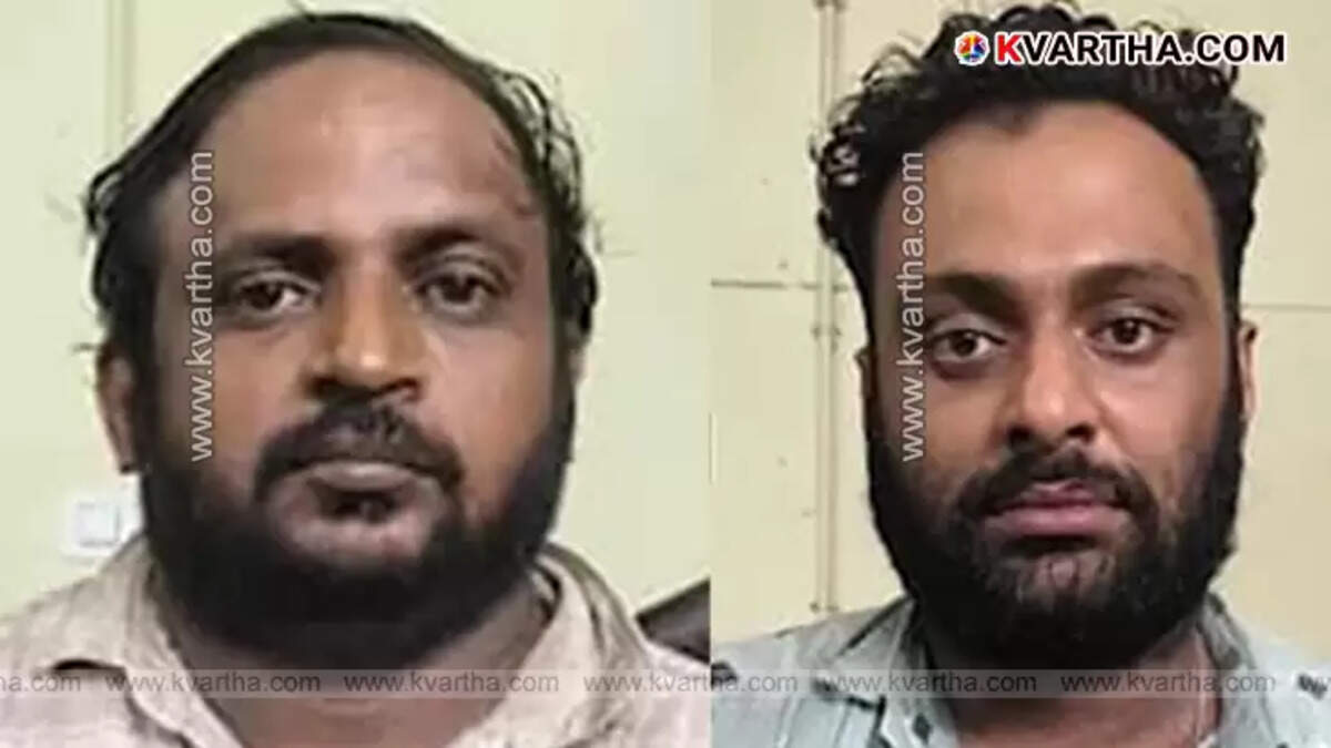  MDMA seized by police and the arrested individuals in Taliparamba.
