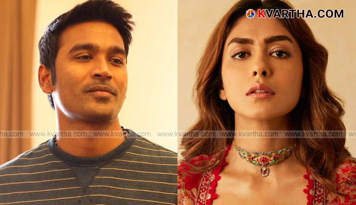 Actress Mrunal Thakur responding to romance rumors with Dhanush