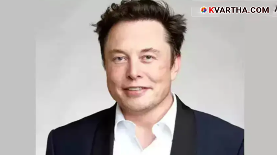 Elon Musk and Grok AI logo