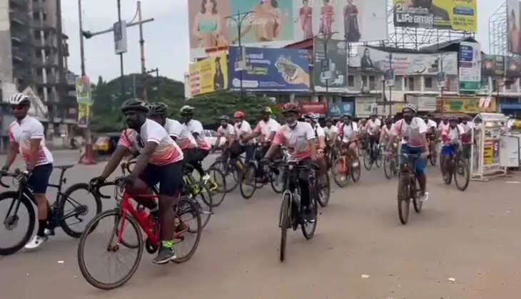 Cycling event for heart health in Kannur
