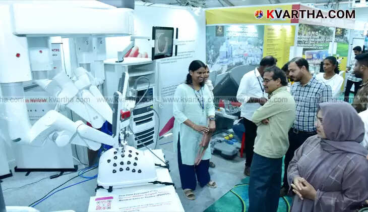 Malabar Cancer Centre stall at 'Ente Keralam' exhibition in Kannur.
