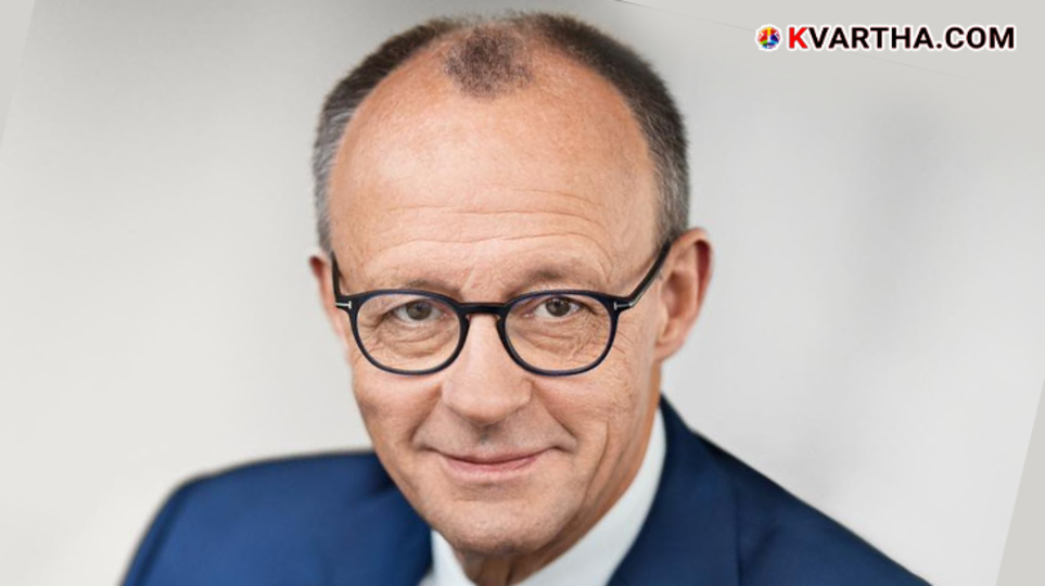 A symbolic scene of German Chancellor Friedrich Merz and Iranian diplomatic talks.