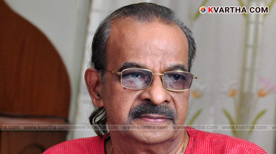 Photo of renowned Malayalam lyricist Chunakkara Ramankutty