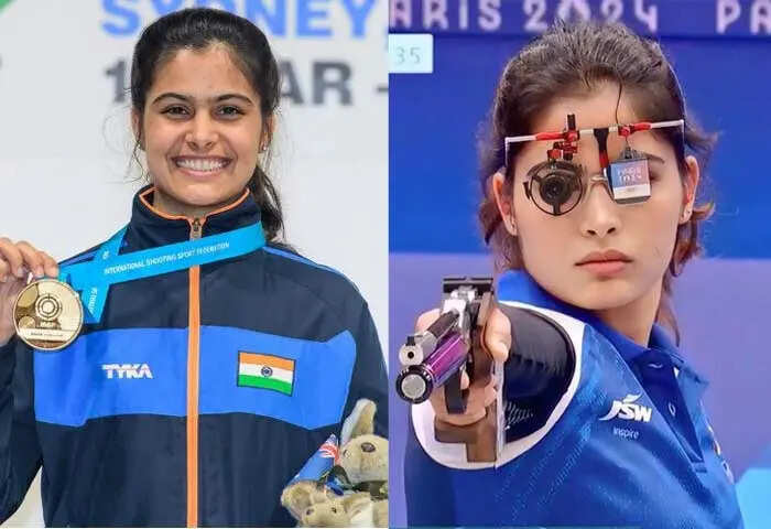 Manu Bhaker Wins Historic Bronze Medal in 10m Air Pistol at Paris ...