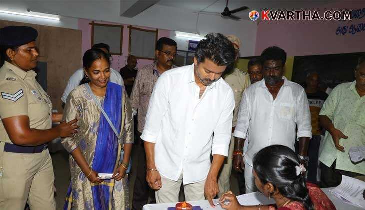 ഒരു വോട്ടിൻ്റെ വില; ടിവികെയെ വിജയിപ്പിക്കാൻ ഒമാനിൽ നിന്നെത്തിയ വോട്ടർ തമിഴ്നാട്ടിൽ താരമായി